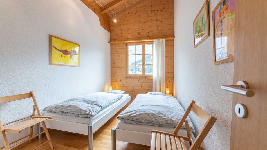 Einzelbetten CHRIMITH Ferienwohnung Adelboden