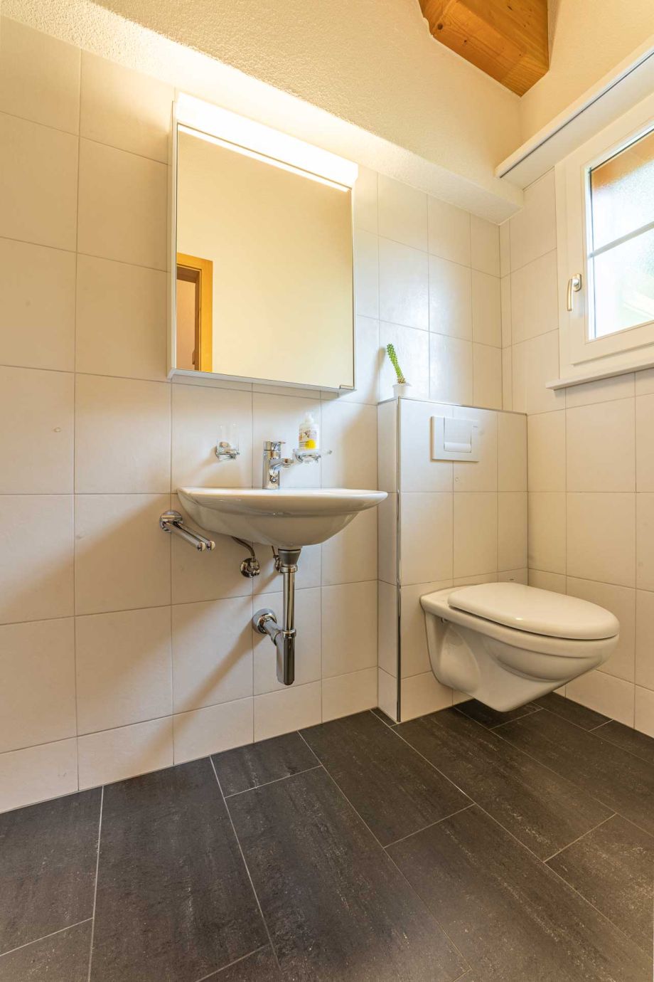 Gästebad CHRIMITH Ferienwohnung Adelboden